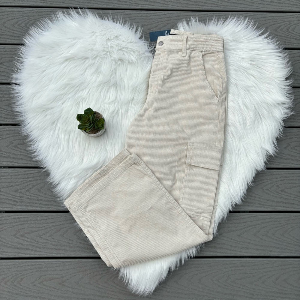 Hollister Corduroy Cargo Pants